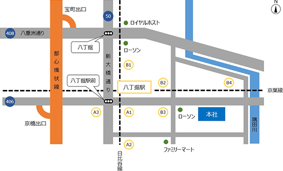 本社地図